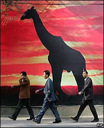 Pekin'de zirve için hazırlanan Afrika panoları