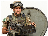 په کابل کې بهرنى سرتېرى