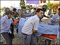 Kerkük'te patlama yeri