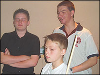 Phil Parkin (top right)