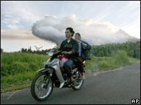 Região próxima a Merapi