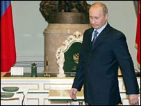 روس کے صدر ولادیمئر پوتن