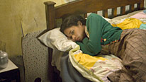 Hortense (Naomie Harris) struggles to come to terms with life in London