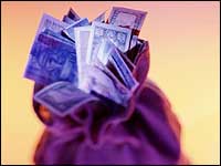 Bag of money