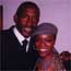 Effie Kanyua and Linford Christie