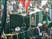 Ayetullah Bakr El Hakim'in cenaze töreni 
