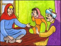 اکبر، پلوشه و زرمينه