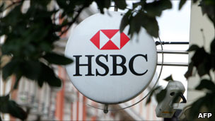 HSBC sign