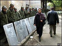 поліція у Тбілісі