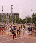 Olympic fountain