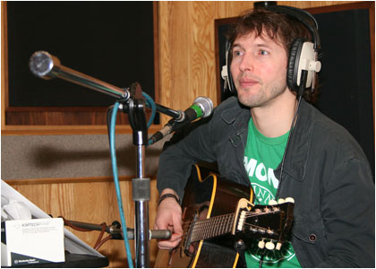James Blunt in the Live Lounge