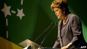 Dilma Rousseff. AFP