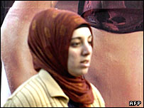 زن محجبه ترک