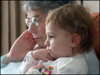 Babička s vnoučetem