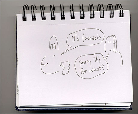 Focaccia - by Everard Davy