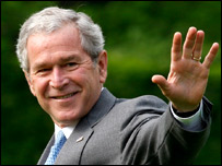 अमरीकी राष्ट्रपति जॉज बुश