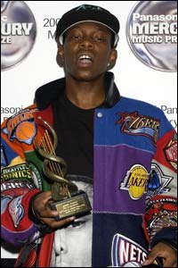 Dizzee Rascal é o primeiro rapper a levar o Mercury