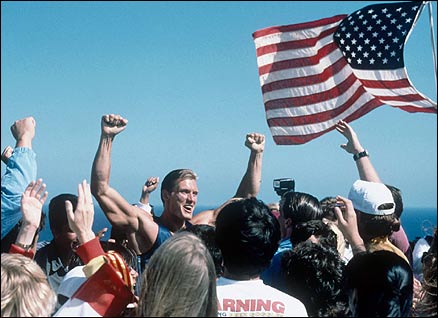 Dolph appeared in a movie called Pentathlon in 1994