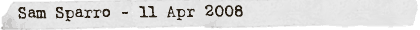 Sam Sparro - 11 Apr 2008