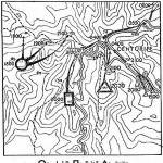 The attack on Centuripe. (Permission to share this map has been obtained from the Royal Inniskilling Fusiliers' museum)