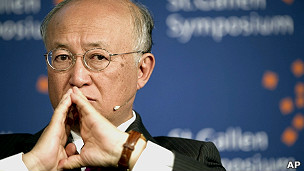 يوكيا أمانو، مدير عام الوكالة الدولية للطاقة الذرية التابعة للأمم المتحدة