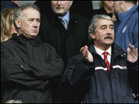 Rick Parry and David Moores