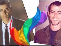 Os dois são militantes do movimento gay