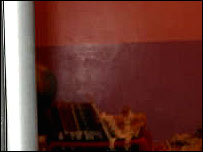 The face in the wall....