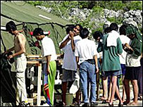 Afghan asylum seekers