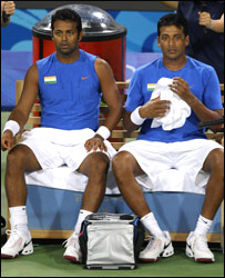 लिएंडर पेस और महेश भूपति