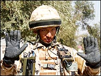 سرباز ناتو در افغانستان