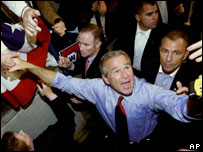 George W. Bush em Wilkes-Berry, Pensilvânia