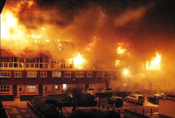 Peckham Fire. Photo by Paul Wood