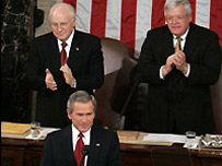 Bush Kongre'de konuşma yapıyor