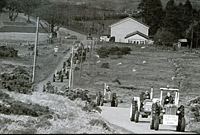 Taith tractorau'r Garthen.