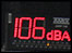 A decibel counter in Amsterdam