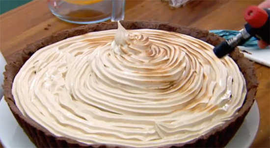 Maryanne's brown sugar meringue.