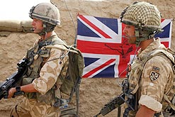 British soldiers in Afghanistan