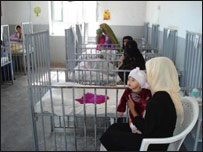 نمای از يک بيمارستان