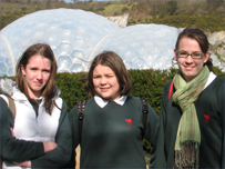Our young reporters at the Eden Project