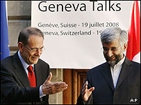 جلیلی و سولانا در مذاکرات ژنو 