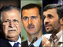 رهبران ايران، عراق و سوريه