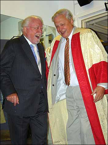 Richard and David Attenborough