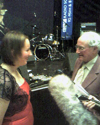 Shona Mooney and Robbie Shepherd