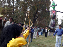 रावण का पुतला