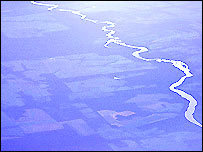 Không ảnh ở Mato Grosso, từ độ cao 11.000m