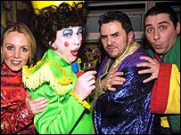 The cast of Aladdin