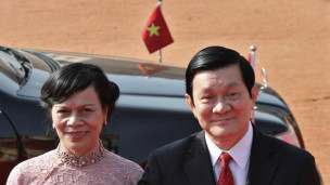 Ông Trương Tấn Sang và phu nhân