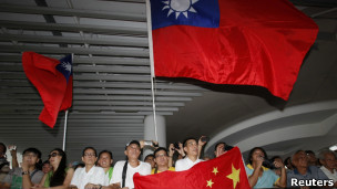 保釣的中國和台灣民眾