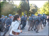 Azadlık Bloğunun eylemi